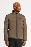 BRIXTON Cass Puffer Jacket - Navy/Khaki