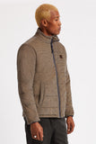 BRIXTON Cass Puffer Jacket - Navy/Khaki