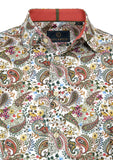 CUTLER & CO Blake CS21095 L/S Shirt - 217 Crockery