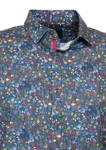 CUTLER & CO Briggs CS21098 L/S Shirt - 708 Seedling