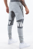 WNDRR HAMILTON TECH TRACKPANT - Grey Marle