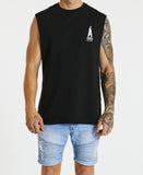 Américain Woodstock Scoop Back Muscle - Jet Black