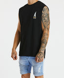 Américain Woodstock Scoop Back Muscle - Jet Black