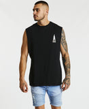Américain Woodstock Scoop Back Muscle - Jet Black