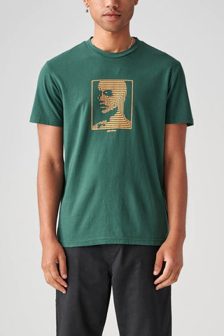 GLOBE Circuits Tee - Night Green