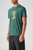 GLOBE Circuits Tee - Night Green