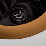 BRIXTON Gain Fedora - BRASS