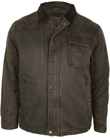 Outback Heritage T94320 Oil Skin Jacket - Nutmeg