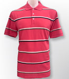 Back Bay G840116 Stripe Cotton Polo - Musk