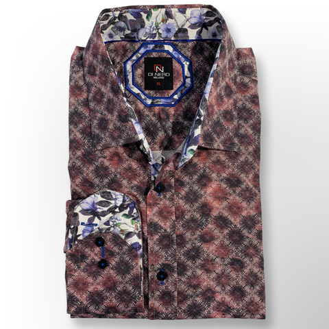 Di Nero Long Sleeve Shirt - Giaro Grape