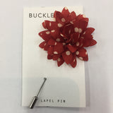 Buckle Lapel - Flower Pins