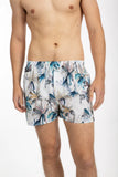 James Harper Tropical Poplin Boxer Short - Blue