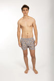 James Harper JHBX57 Oval Leaf Poplin Boxer Short - Teal