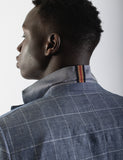 James Harper Windowpane Check Blazer