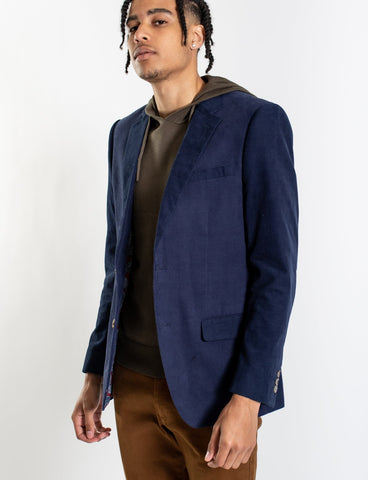 James Harper JHJ42 PATCH POCKET JACKET - Navy