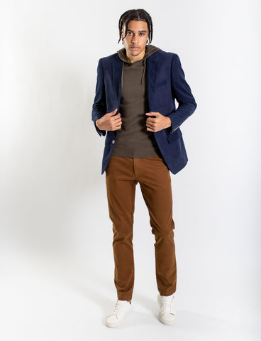 James Harper JHJ42 PATCH POCKET JACKET - Navy