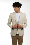 James Harper JHJ68 PATCH POCKET JACKET - Natural Linen