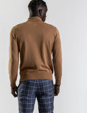 James Harper JHK14 TURTLENECK - NUTMEG