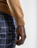 James Harper JHK14 TURTLENECK - NUTMEG