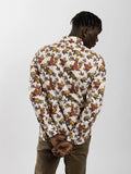 James Harper JHS436 Maple Leaf Long Sleeve Shirt - Tan