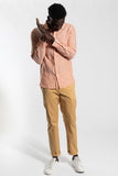 JAMES HARPER JHS386 DOUBLE STRIPE LINEN SHIRT - Koi