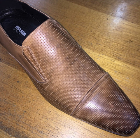 Massa Penso Leather Slip On Shoe