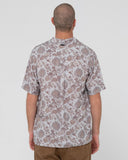 Rusty Hazed Short Sleeve Shirt - Light Fennel