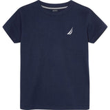 Nautica BOYS 8-14 J. CLASS CREW NECK Tee - Navy