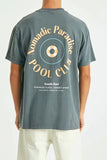 NOMADIC PARADISE CONNECTED RELAXED TEE - Pigment Asphalt