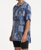 NENA AND PASADENA Rap Relaxed S/S Shirt - Blue