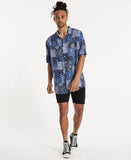 NENA AND PASADENA Rap Relaxed S/S Shirt - Blue