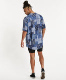 NENA AND PASADENA Rap Relaxed S/S Shirt - Blue