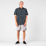 Rusty SHARK ALLEY SHORT SLEEVE SHIRT
