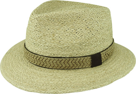Scala Raffia Fedora