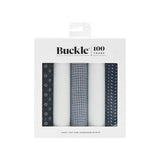 Buckle Cotton 5 Pack Handkerchief