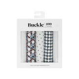 Buckle Cotton 5 Pack Handkerchief