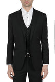 UBERSTONE Jack 8002 Skinny Black Jacket