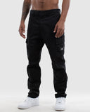 WNDRR FAIRFAX CARGO PANT - BLACK
