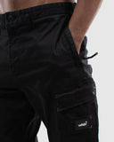 WNDRR FAIRFAX CARGO PANT - BLACK