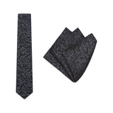 BUCKLE TIE + POCKET SQUARE SET