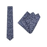 BUCKLE TIE + POCKET SQUARE SET