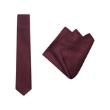 BUCKLE TIE + POCKET SQUARE SET