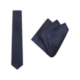 BUCKLE TIE + POCKET SQUARE SET