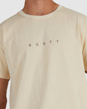 Rusty Short Cut Short Sleeve Tee