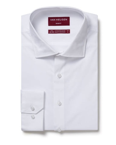 Van Heusen SLIM FIT STRETCH SHIRT VSSR311U_BWHT