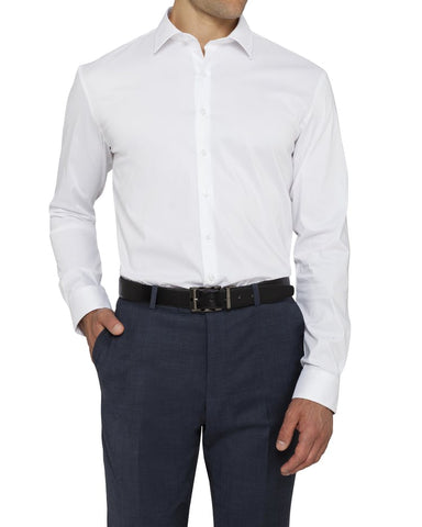 Van Heusen SLIM FIT STRETCH SHIRT VSSR311U_BWHT