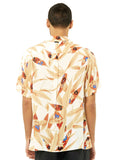 Rusty Fragment Short Sleeve Shirt - White