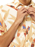 Rusty Fragment Short Sleeve Shirt - White