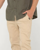 Rusty John The 2nd Chino Pant - Light Fennel