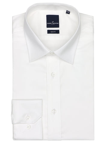 DANIEL HECHTER ST5WT Liberty Modern Fit Business LS Shirt - White